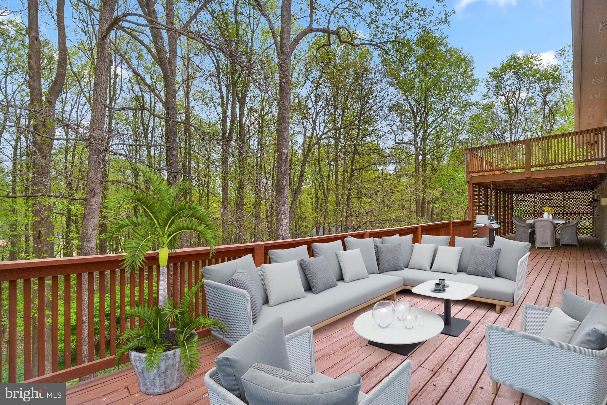 3706 Timber View Way Reisterstown, MD 21136 - Photo 62 of 73 Virtually Staged Deck