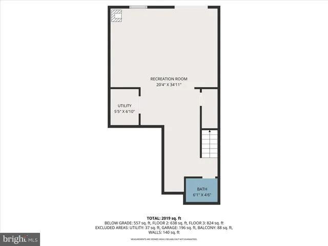 a picture of a wall with a white wall and a picture