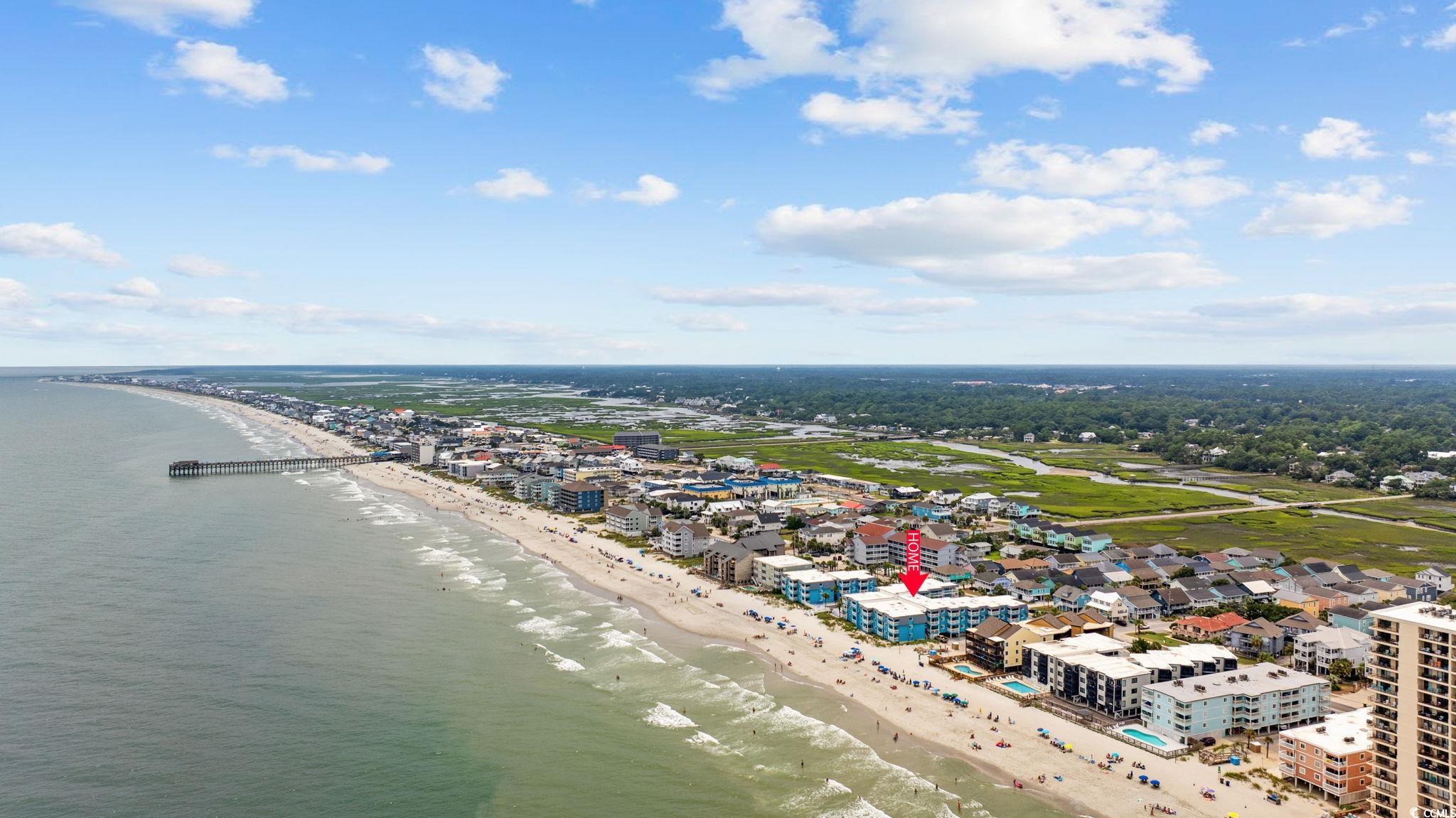 720 North Waccamaw Drive, Unit 301 Murrells Inlet, SC 29576 - Photo 30 of 37 View of urban area featuring extended coastline