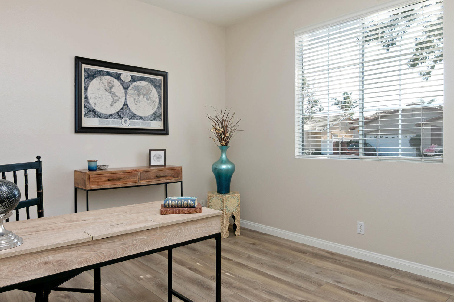 1423 Lorena Drive Oxnard, CA 93030 - Photo 21 of 30 a view of a workspace with furniture and a window