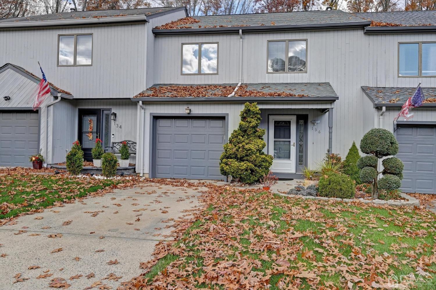 a house with a outdoor space