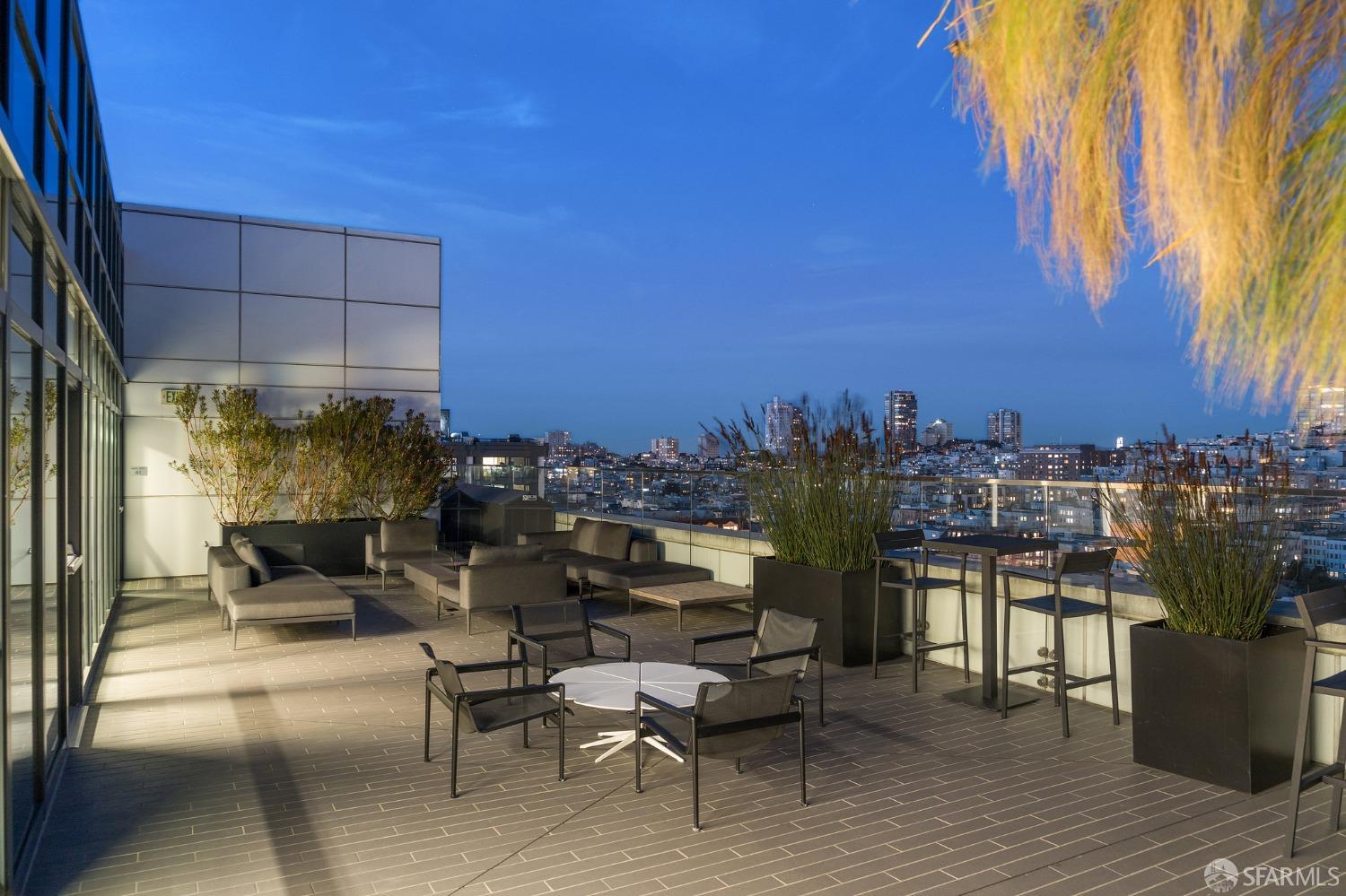 1688 Pine Street, Unit E601 San Francisco, CA 94109 - Photo 34 of 51 a view of a terrace