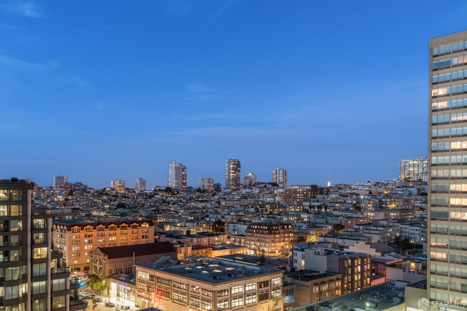 1688 Pine Street, Unit E601 San Francisco, CA 94109 - Photo 36 of 51 a city view