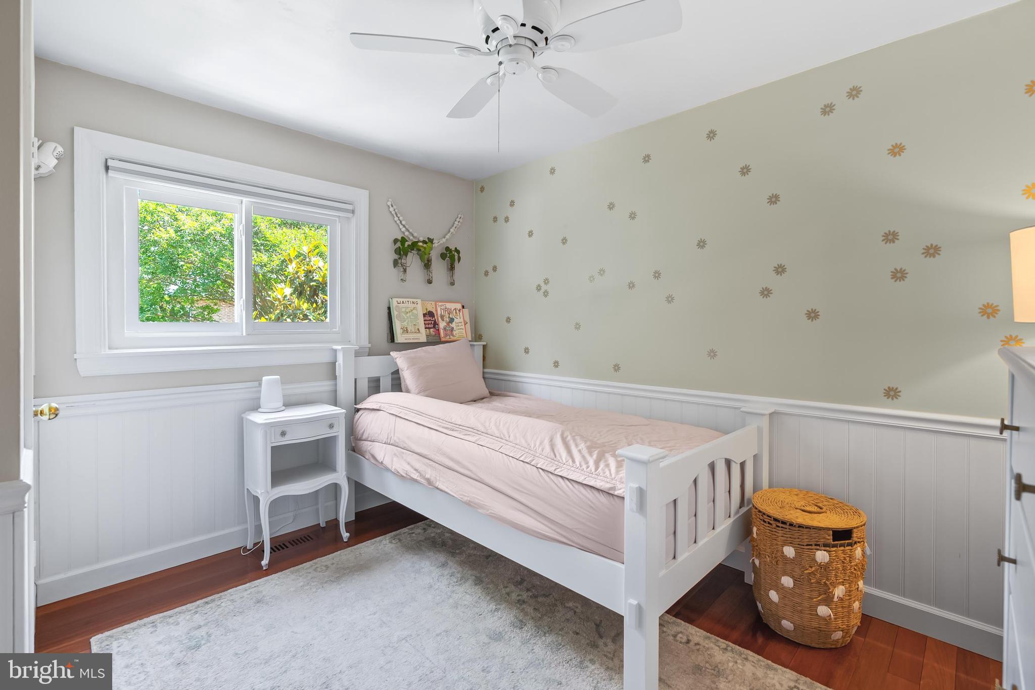 7029 Leewood Forest Drive Springfield, VA 22151 - Photo 26 of 45 a bedroom with a bed and a window