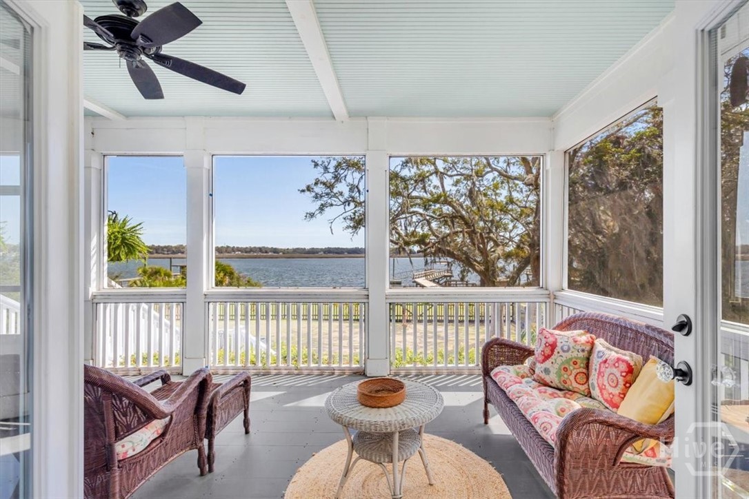690 Japonica Road Midway, GA 31320 - Photo 31 of 70 500+/- SF screened porch for indoor/outdoor living.
