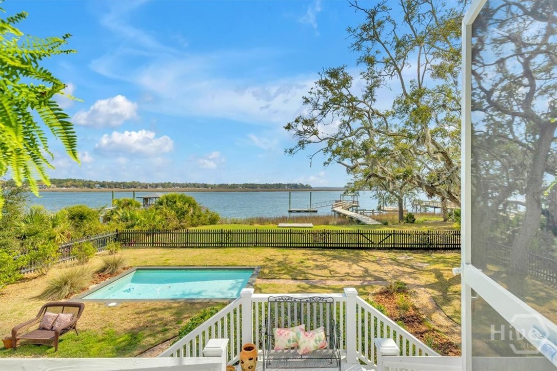690 Japonica Road Midway, GA 31320 - Photo 33 of 70 View from the porch and living area.