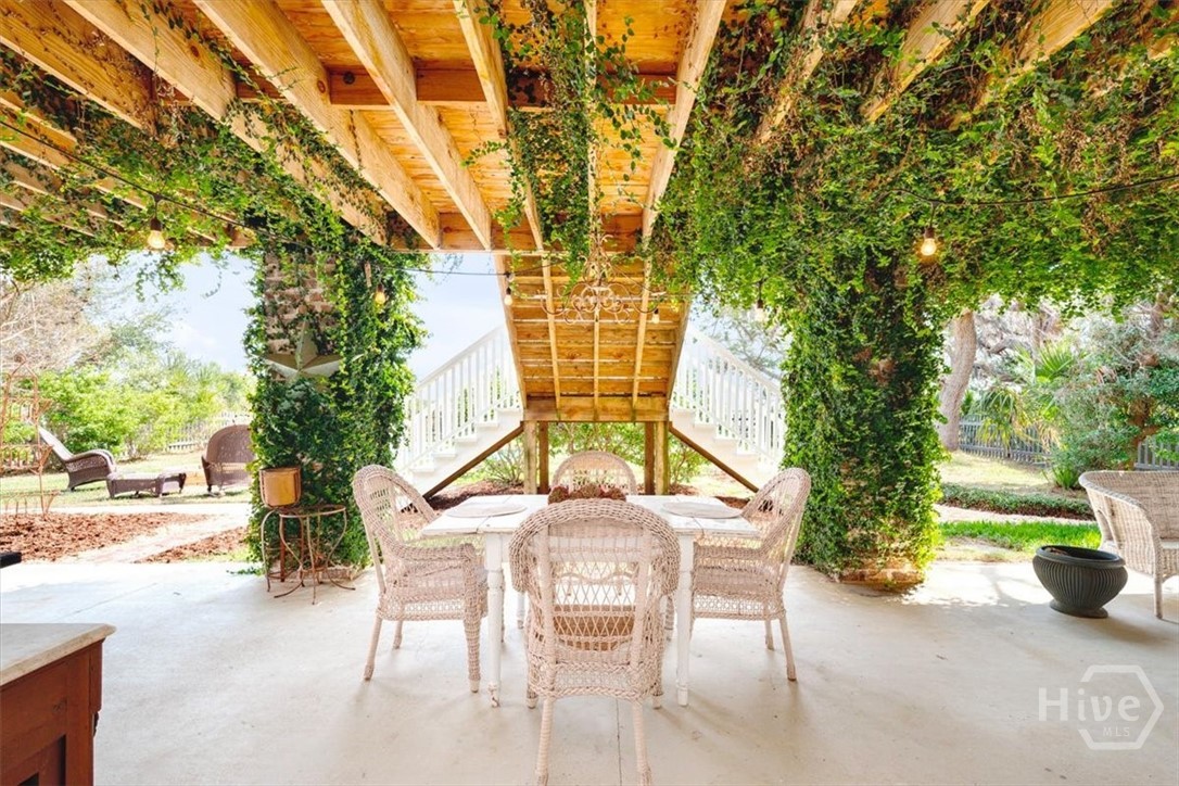 690 Japonica Road Midway, GA 31320 - Photo 35 of 70 Covered porch on ground level