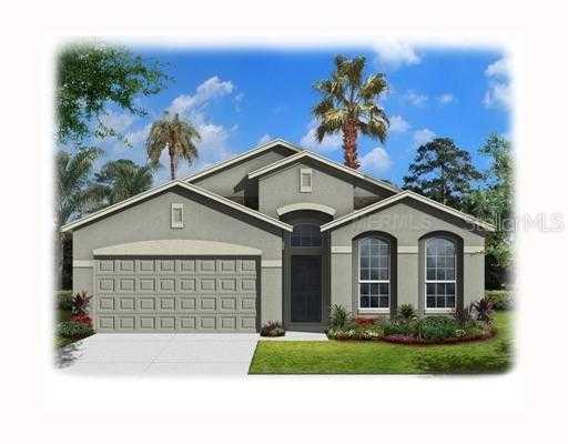 423 Kings Path Drive Seffner, FL 33584 - Photo 1 of 1 a front view of a house with a garden