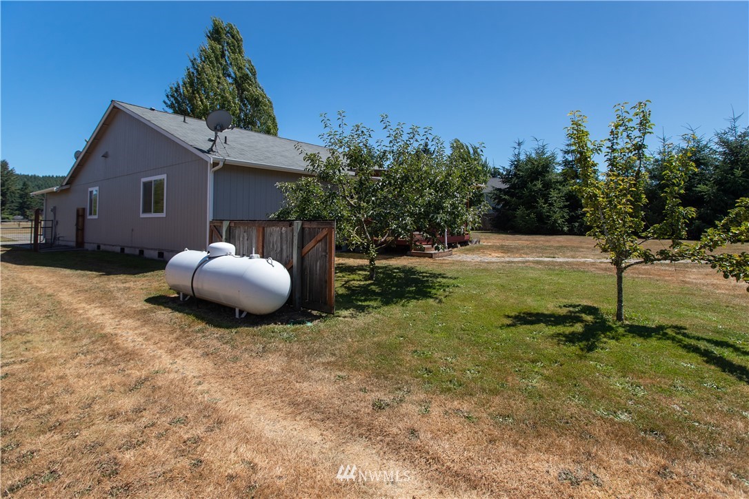 4129 Coomer Lane Southwest Rochester, WA 98579 - Photo 11 of 31 a view of a backyard of a house