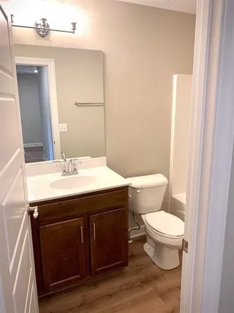 a bathroom with a sink and a toilet