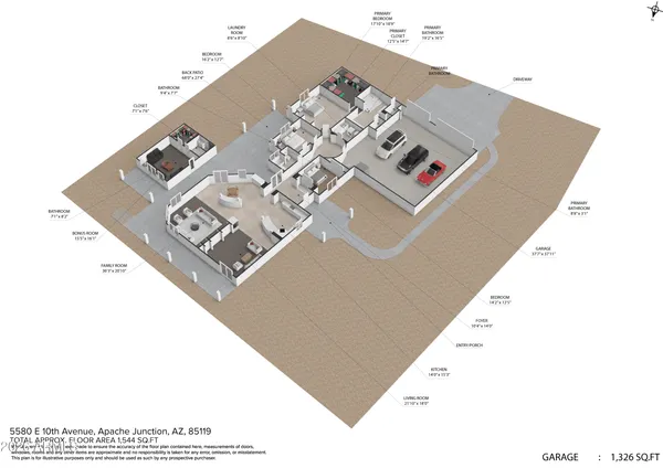 $799,000 | 5580 East 10th Avenue, Apache Junction, AZ 85119