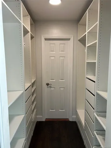 a view of walk in closet