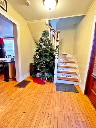a view of a entryway door of a house