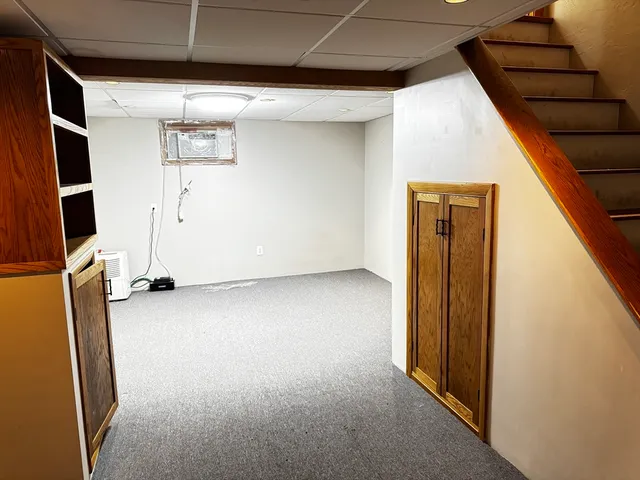 a view of a storage & utility room