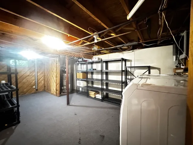 a view of a roof deck