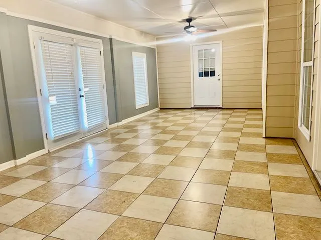 a view of a backyard of the house