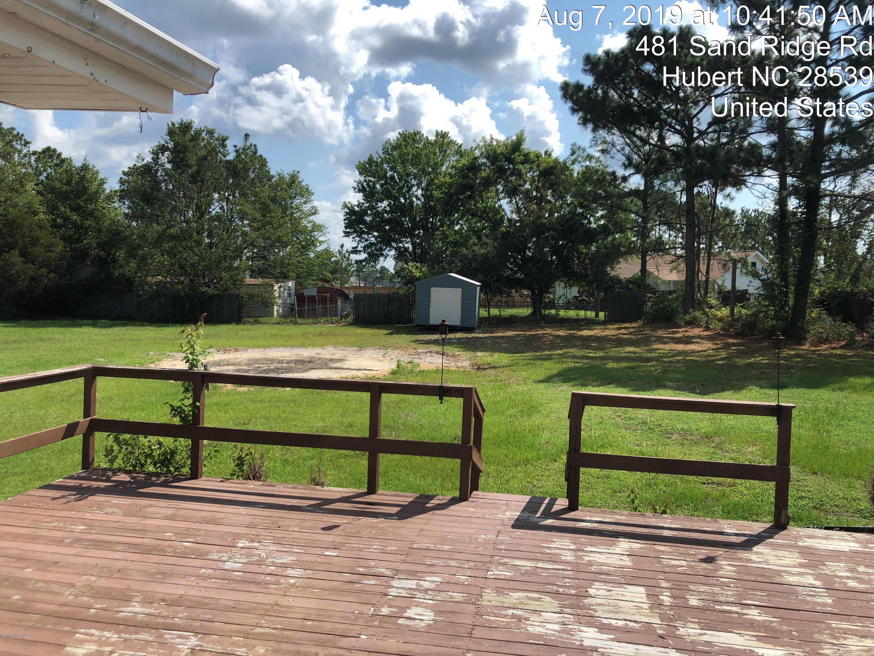 481 Sand Ridge Road Hubert, NC 28539 - Photo 14 of 14 08-07-2019 lawn 6