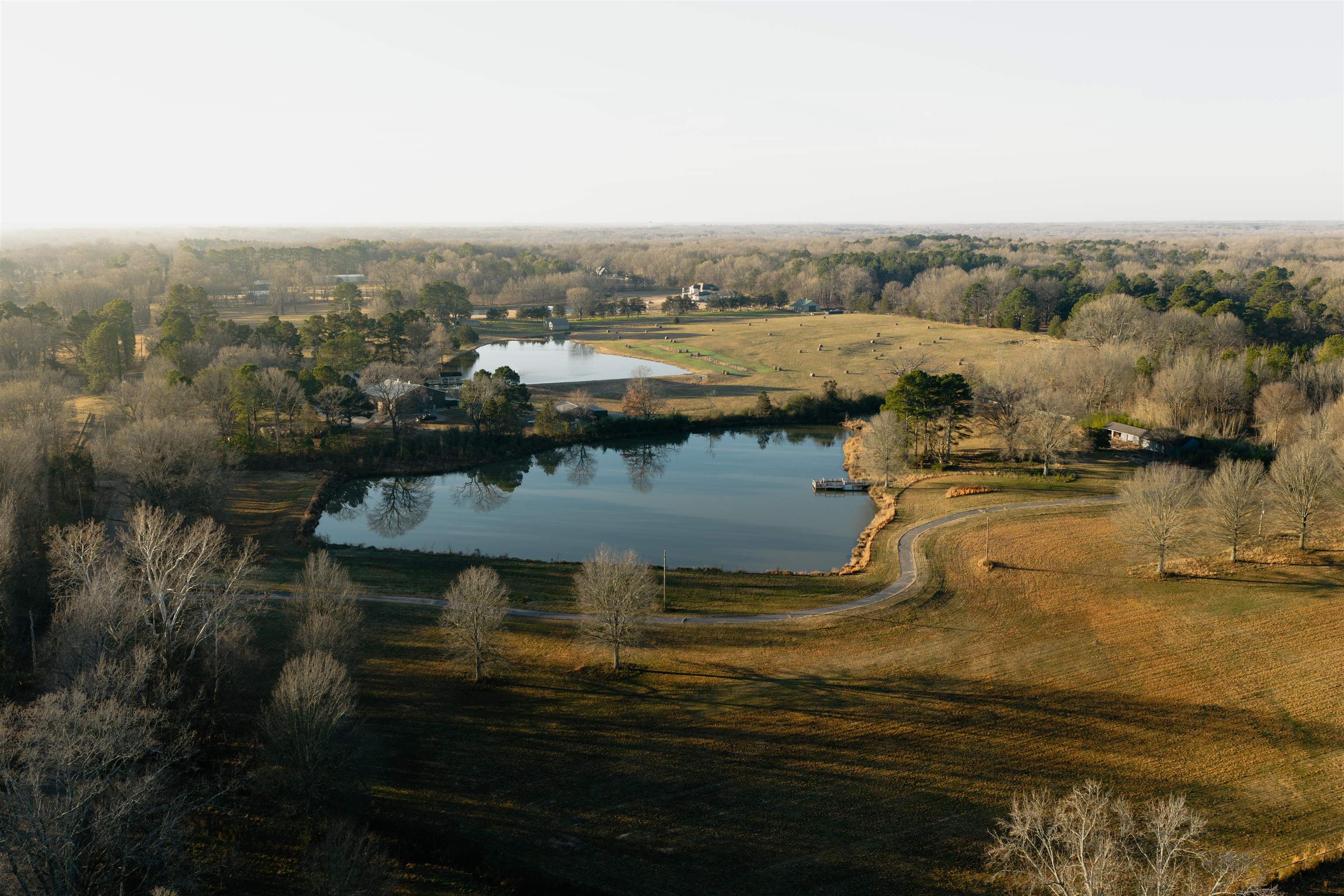 1275 Quinn Road Collierville, TN 38017 - Photo 16 of 34 a view of a lake in middle of the town