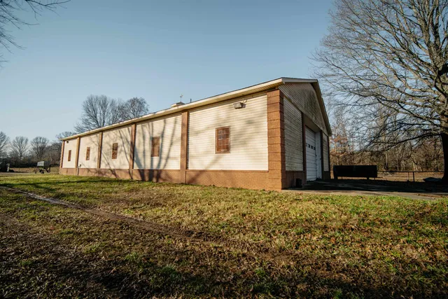 a view of wooden fence