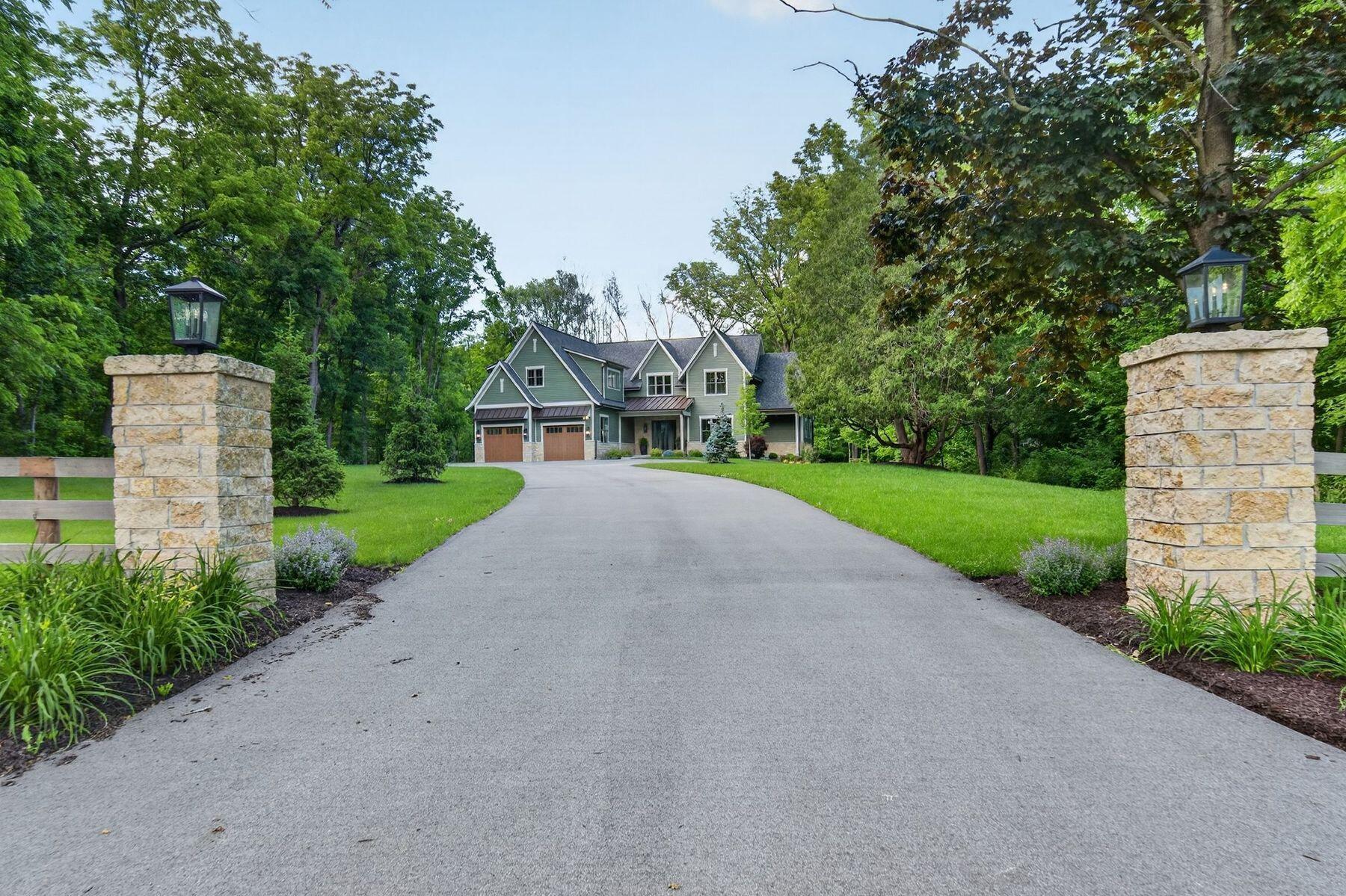 W3650 Snake Road Linn, WI 53147 - Photo 2 of 92 Tree-lined drive