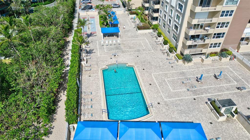 2000 South Ocean Boulevard, Unit 2L Lauderdale-by-the-Sea, FL 33062 - Photo 40 of 41 an aerial view of a house