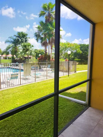 a view of an outdoor space with a lake view