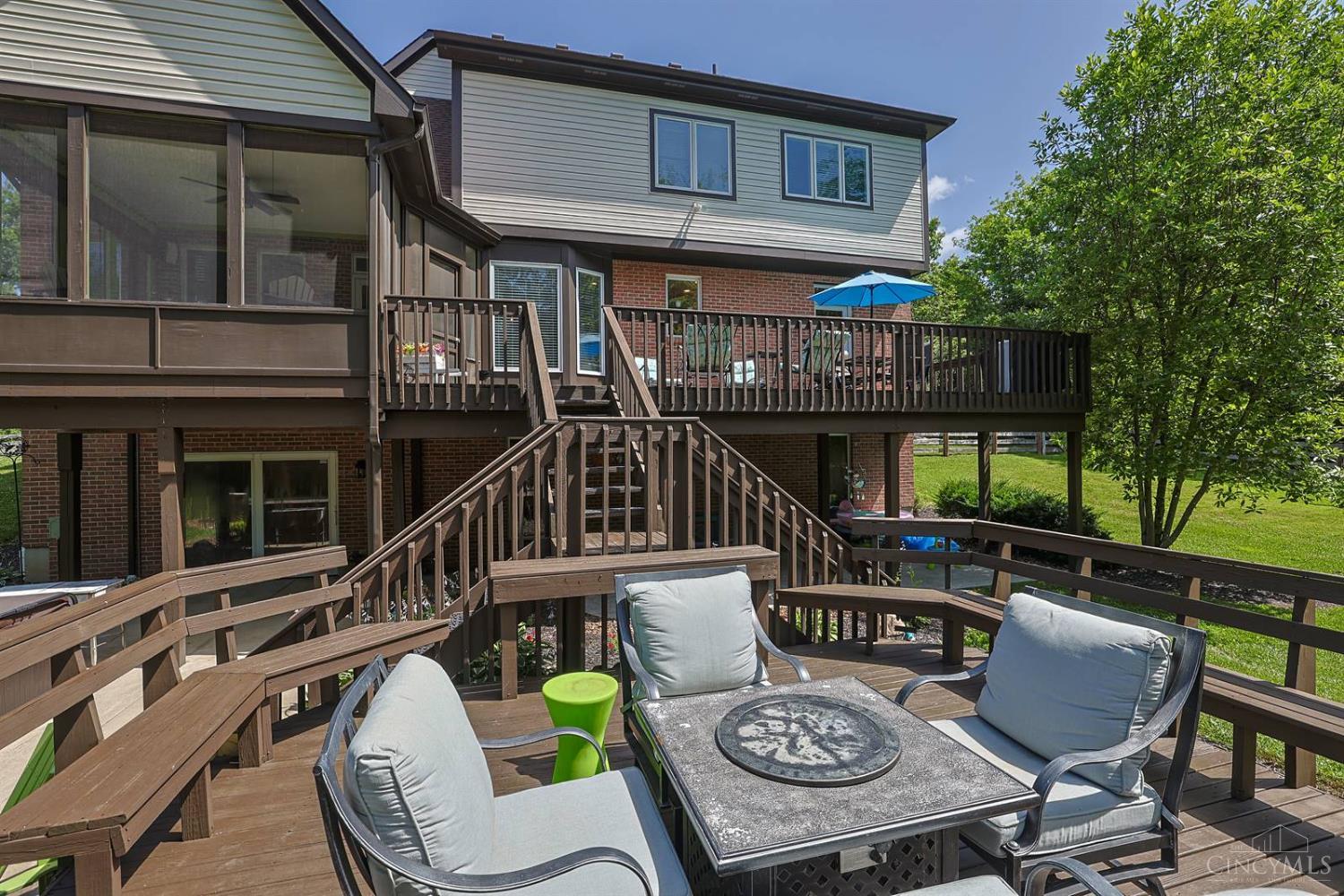 723 Nunner Road Maineville, OH 45039 - Photo 61 of 98 Tiered deck view