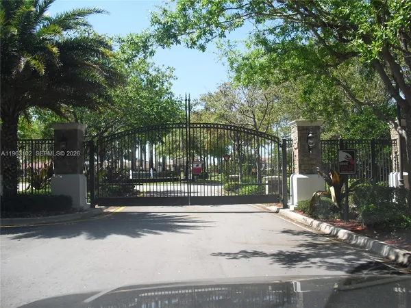 a view of backyard with green space