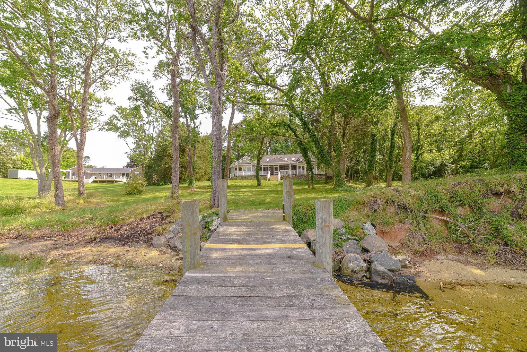 47754 Cross Manor Road St. Inigoes, MD 20684 - Photo 36 of 47 House View from Private Pier