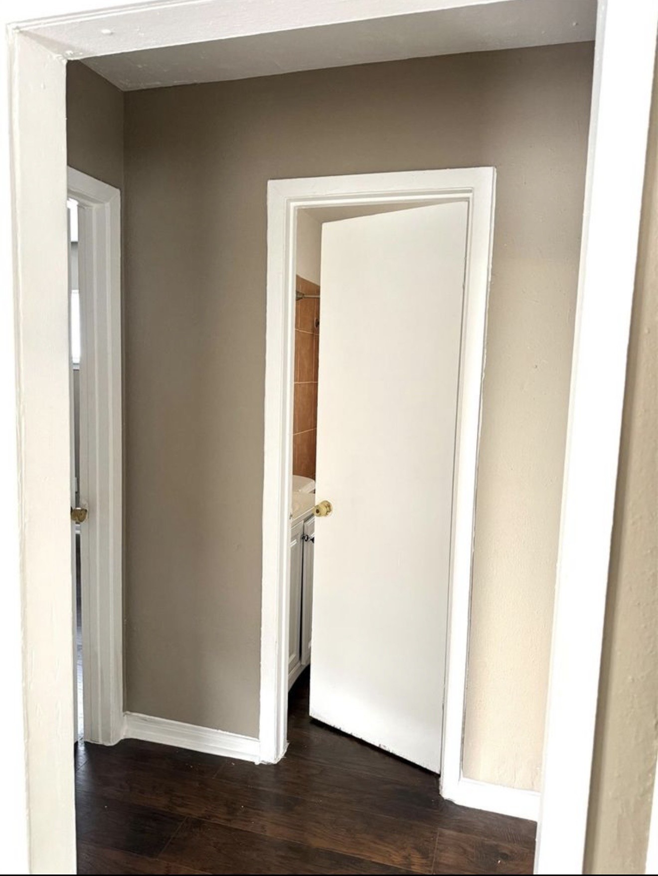 5412 Market Street, Unit 3 Houston, TX 77020 - Photo 8 of 11 a view of front door with wooden floor
