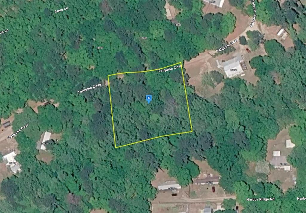 16305 Talquin Cove Road Tallahassee, FL 32310 - Photo 1 of 5 an aerial view of a house with a yard