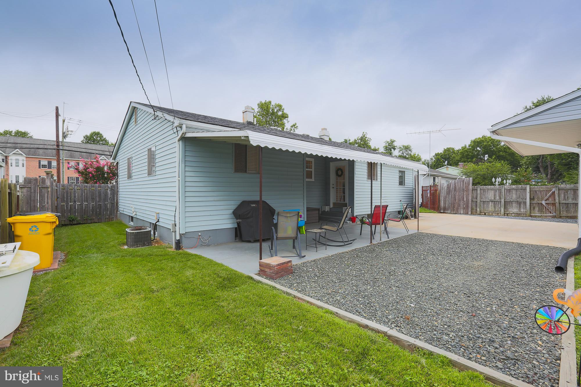 251 Brock Bridge Road Laurel, MD 20724 - Photo 6 of 28 Rear patio & side yard