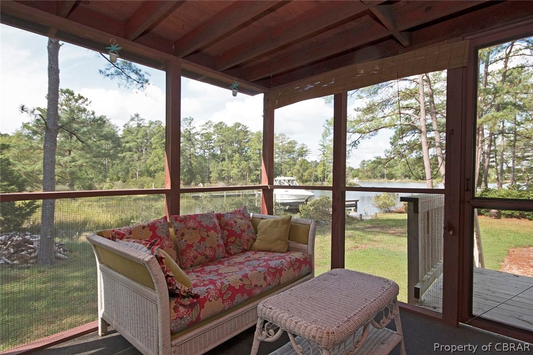 3082 Mill Point Road Hayes, VA 23072 - Photo 15 of 22 Screened Porch