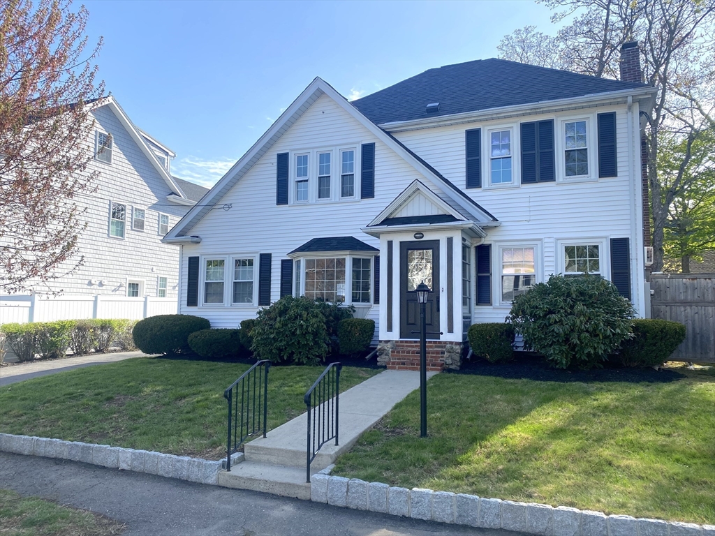 131 Damon Road Medford, MA 02155 - Photo 1 of 22 a front view of a house with garden