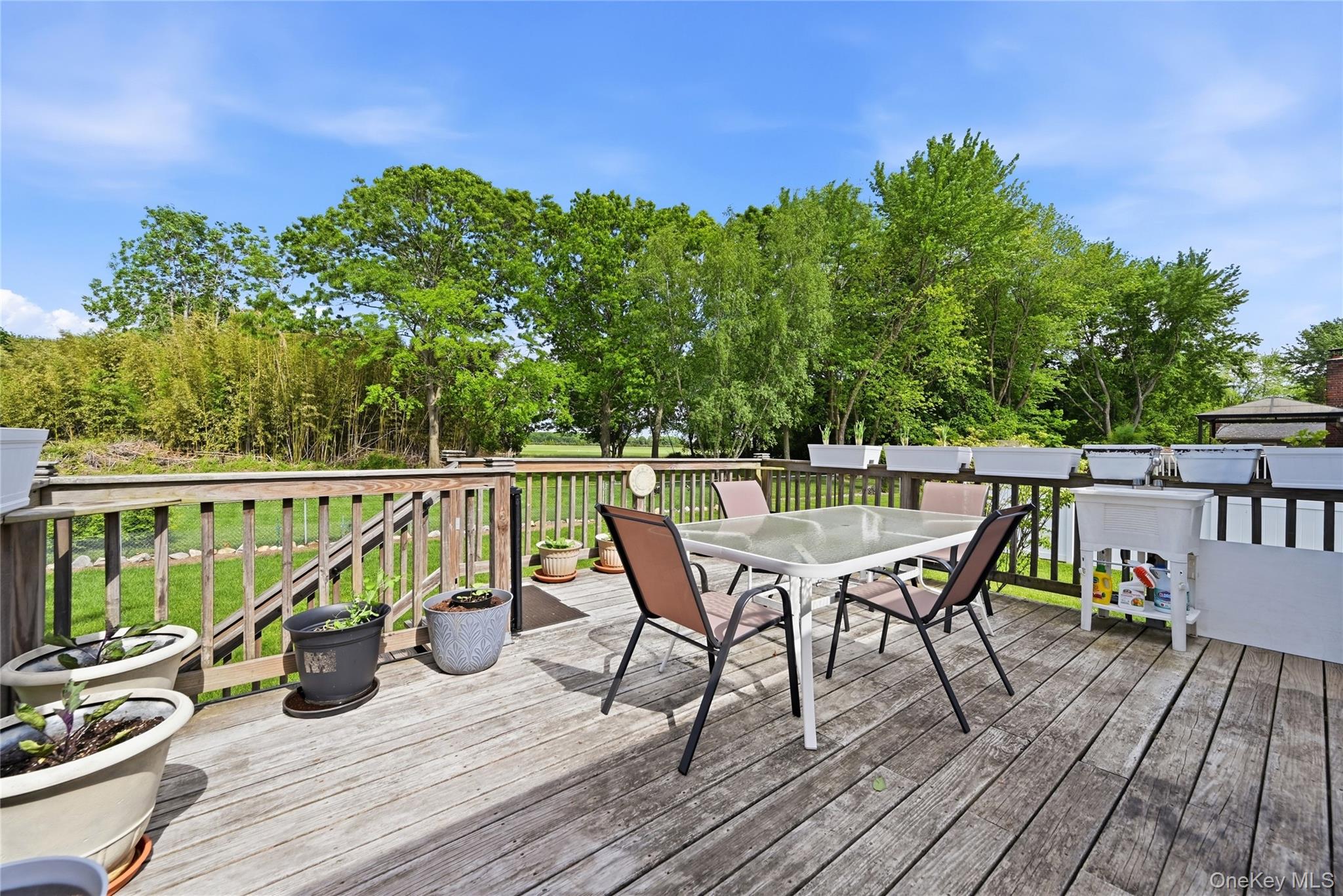 35 Randall Road Shoreham, NY 11786 - Photo 30 of 32 a view of a deck patio and outdoor seating