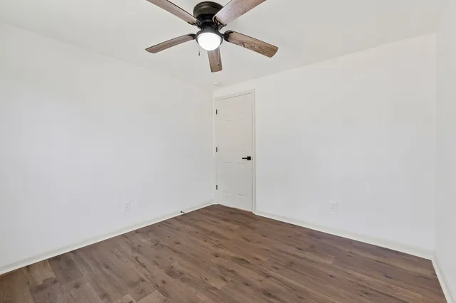 wooden floor in an empty room