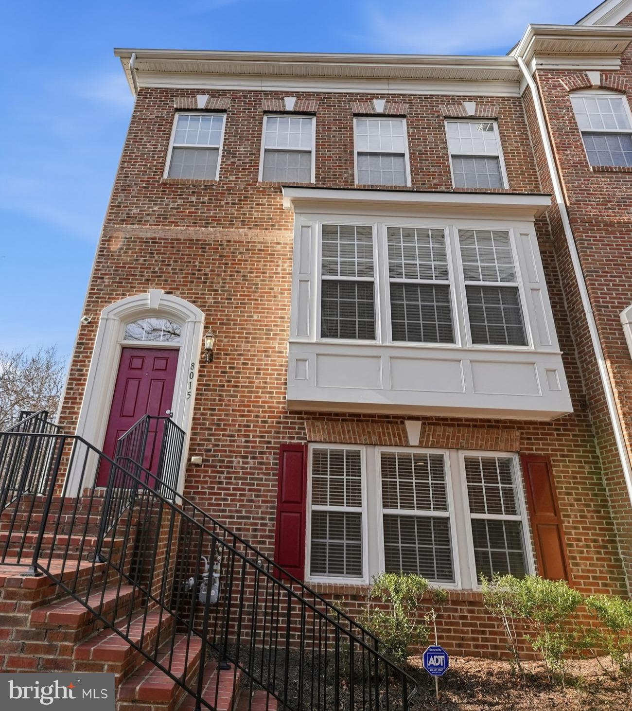 8015 Reserve Way Vienna, VA 22182 - Photo 47 of 59 brick front with gorgeous bay window bump out