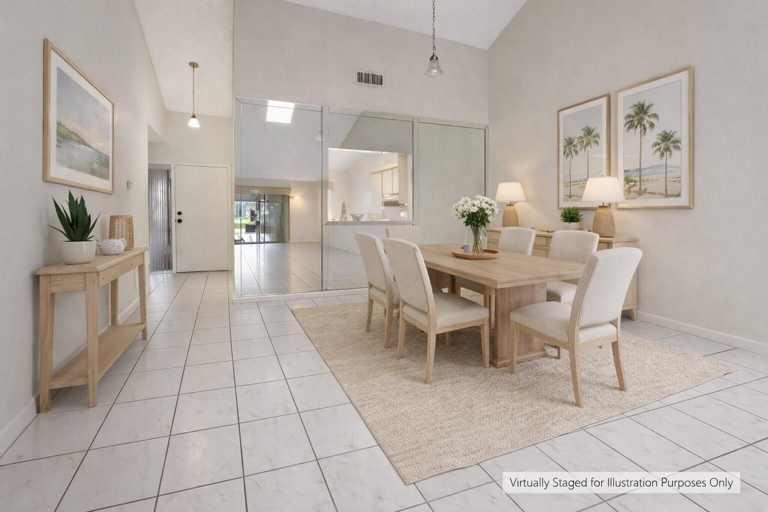 10884 Waterberry Court Boca Raton, FL 33498 - Photo 12 of 39 a view of a dining room kitchen and a window