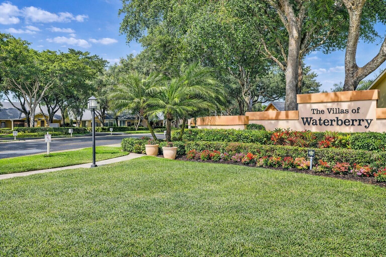 10884 Waterberry Court Boca Raton, FL 33498 - Photo 2 of 39 a view of park with sign board