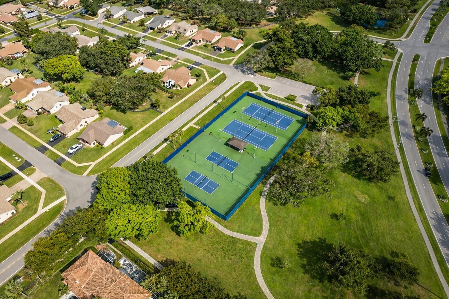 10884 Waterberry Court Boca Raton, FL 33498 - Photo 36 of 39 an aerial view of a pool