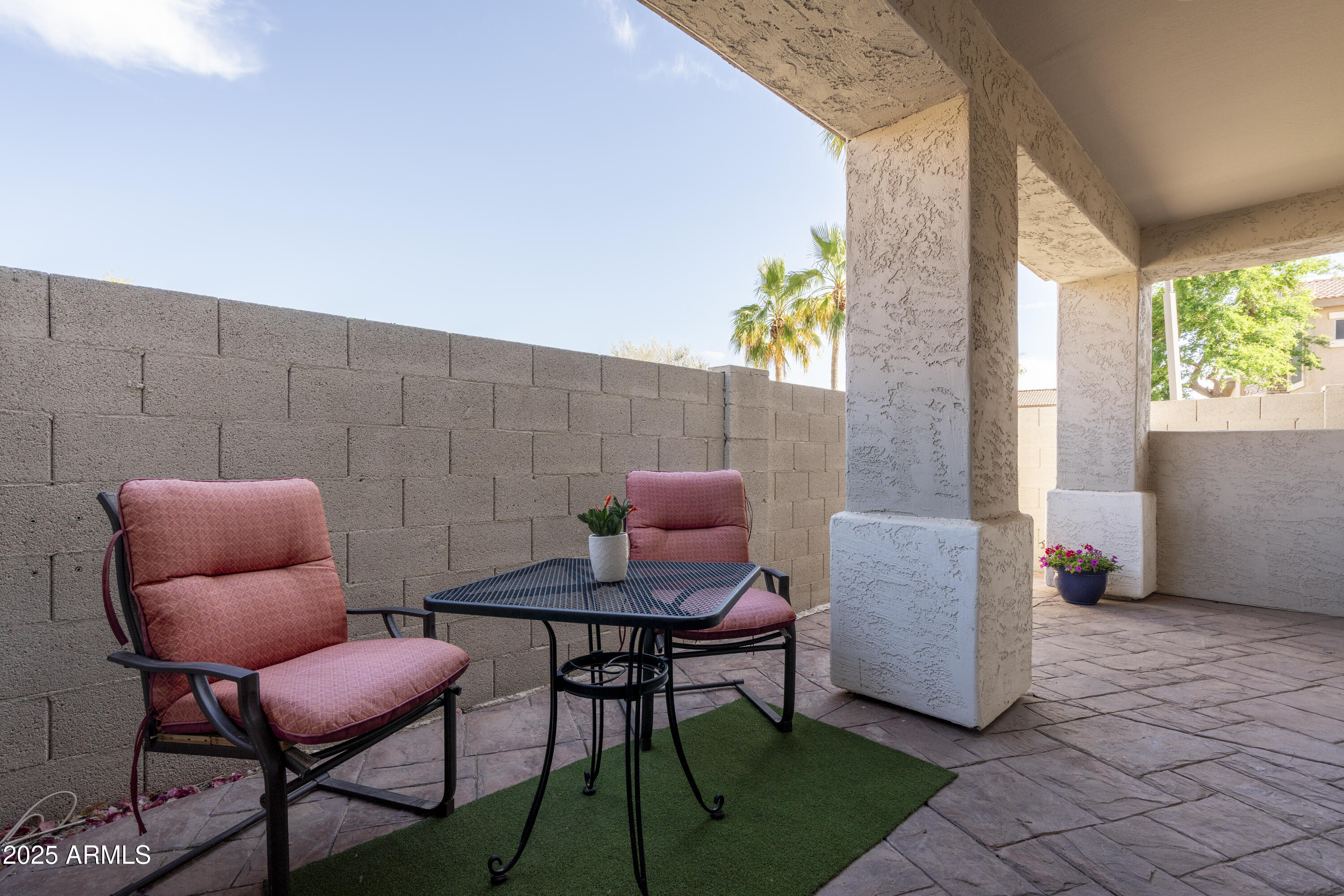 1024 East Frye Road, Unit 1090 Phoenix, AZ 85048 - Photo 19 of 31 Covered & Private Patio