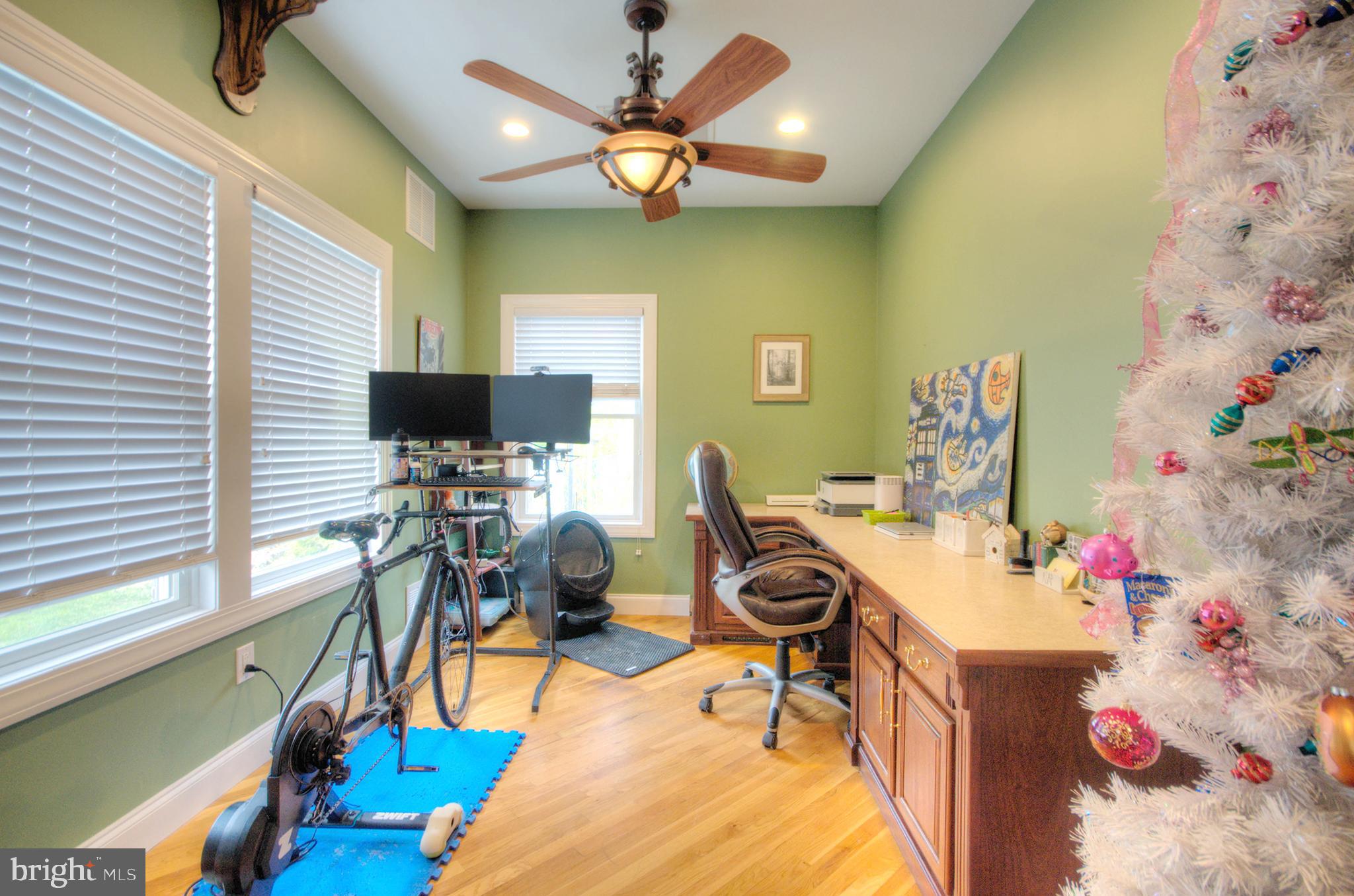 10 Linden Road Bordentown, NJ 08505 - Photo 23 of 70 a view of a workspace with furniture and a window