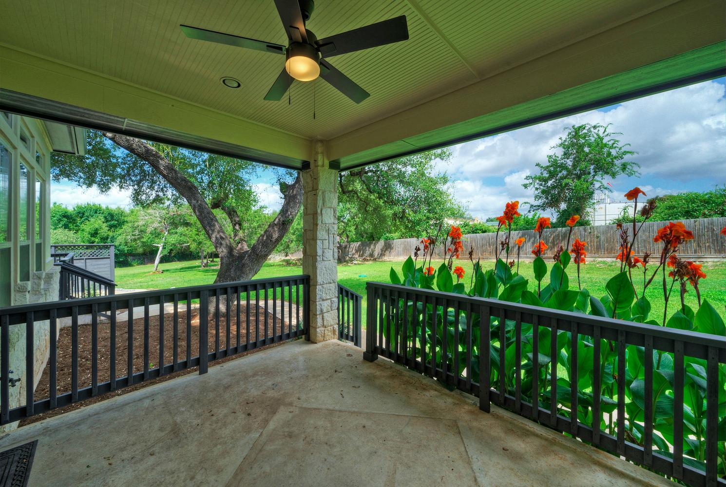 12012 Uplands Ridge Drive Bee Cave, TX 78738 - Photo 36 of 39 Covered patio off of the breakfast area.