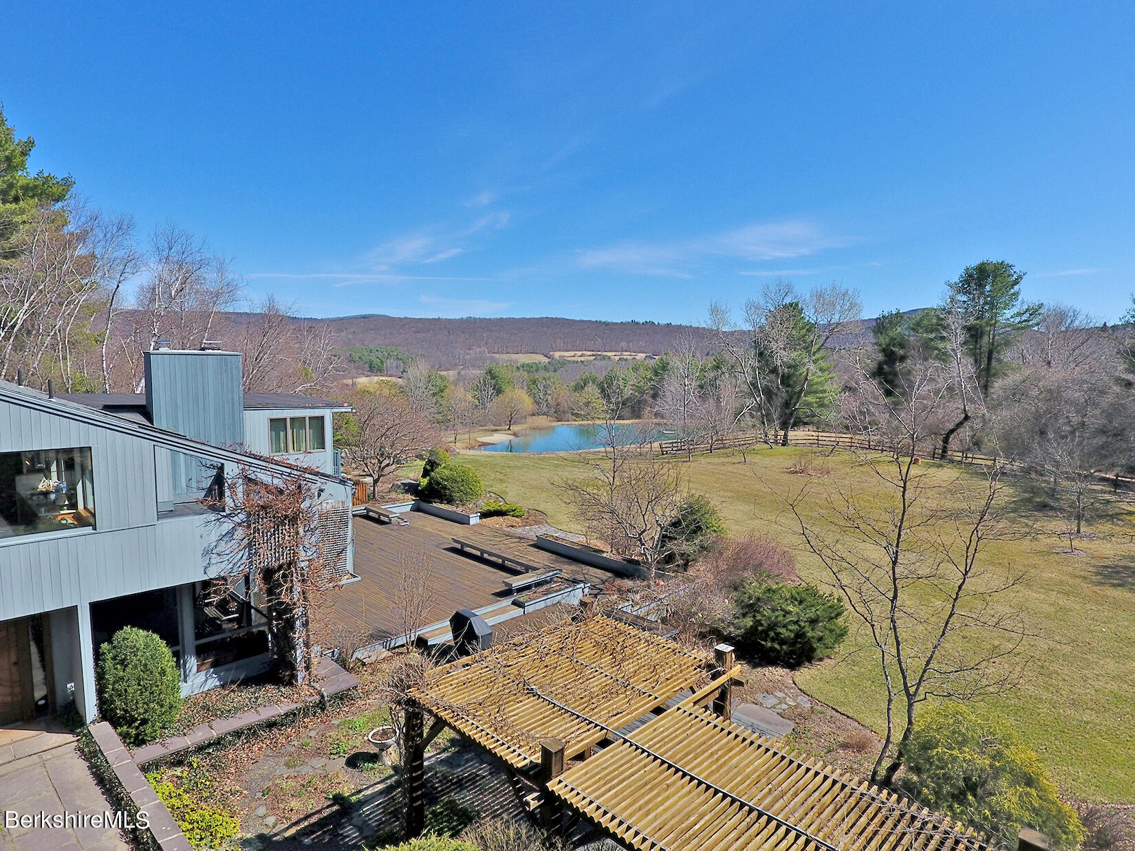 12 Red Rock Road West Stockbridge, MA 01266 - Photo 2 of 31 a view of a terrace with skyline
