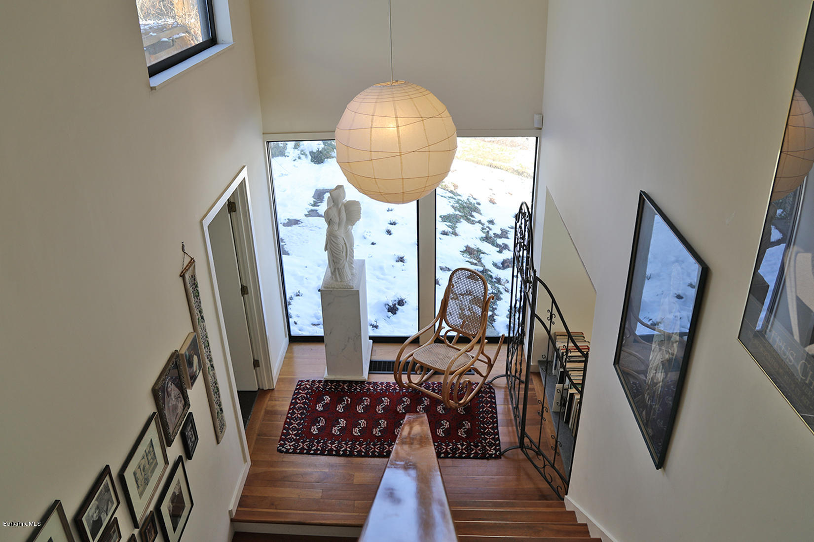 12 Red Rock Road West Stockbridge, MA 01266 - Photo 17 of 31 a view of entryway and hall with wooden floor