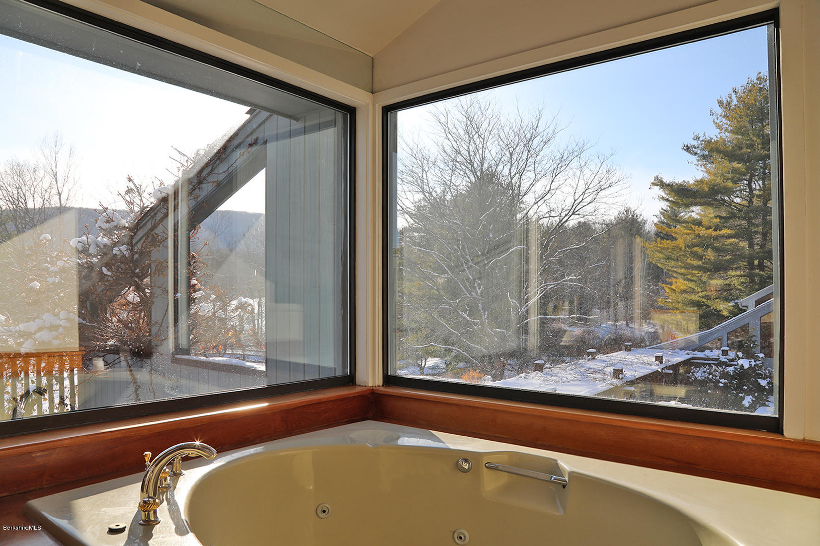 12 Red Rock Road West Stockbridge, MA 01266 - Photo 19 of 31 a view of a room with a large window and front door