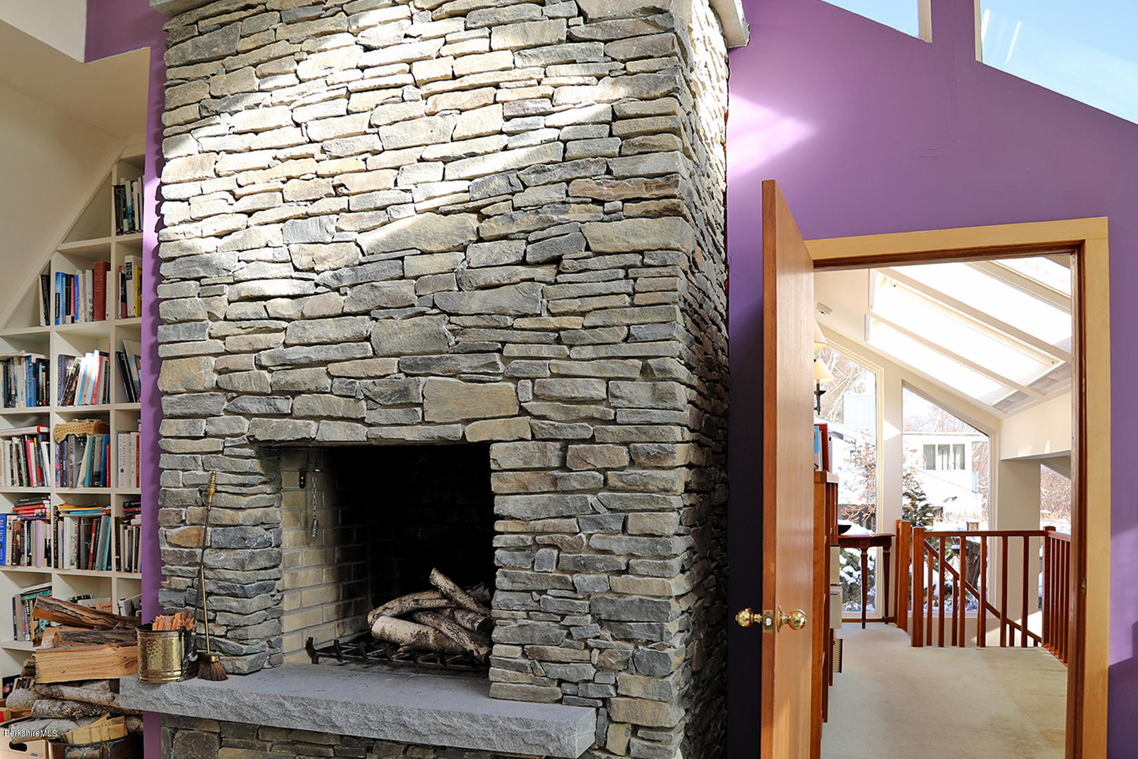 12 Red Rock Road West Stockbridge, MA 01266 - Photo 26 of 31 a view of entryway with a tv