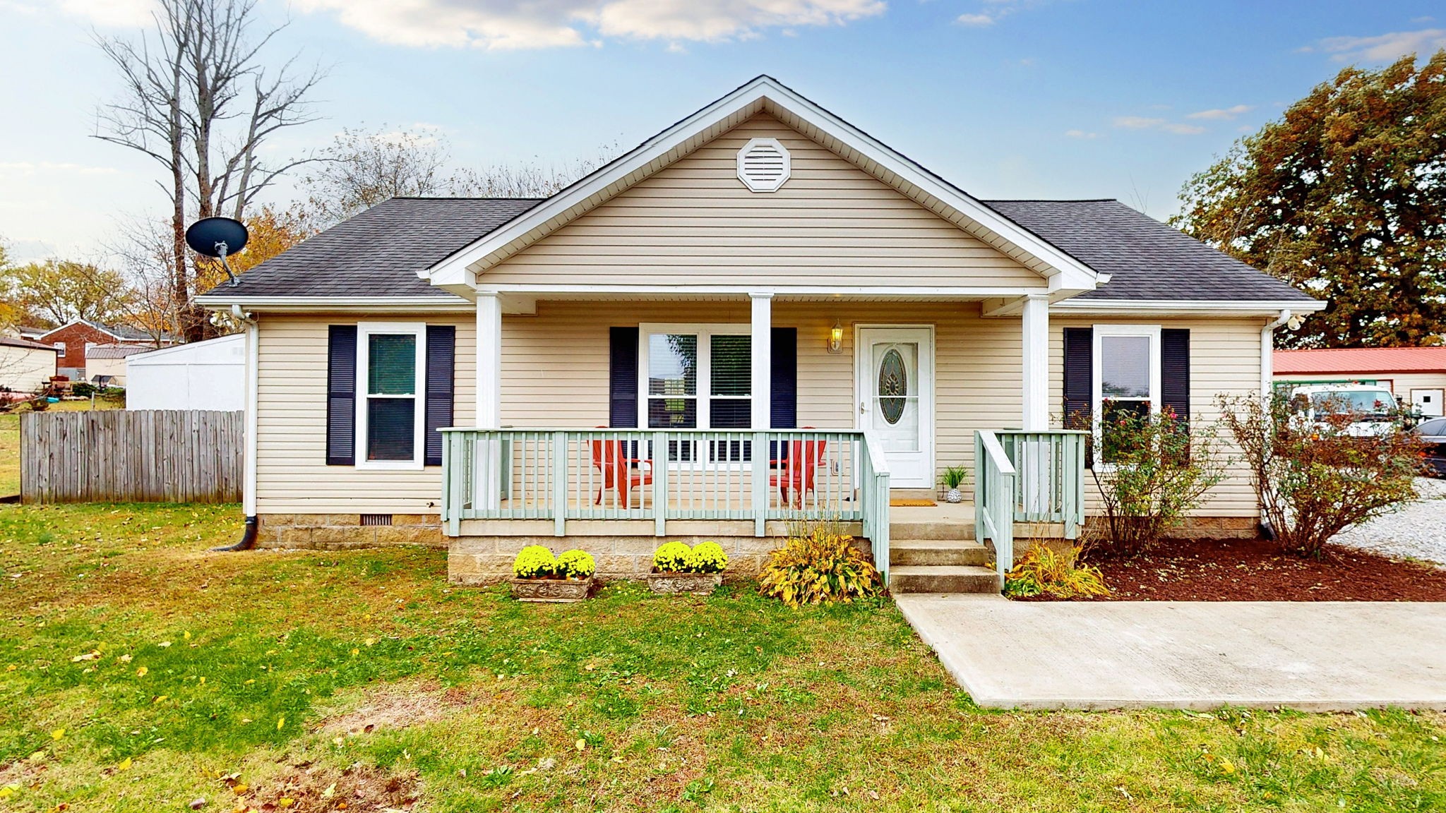 132 Ben Drive Springfield, TN 37172 - Photo 1 of 35 a front view of house with yard outdoor seating and barbeque oven