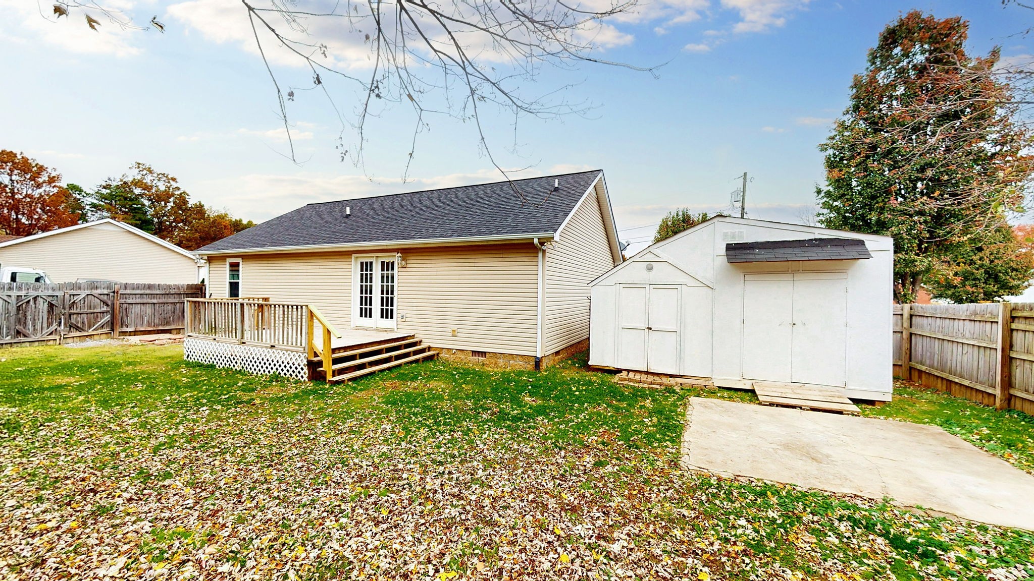 132 Ben Drive Springfield, TN 37172 - Photo 28 of 35 a view of a house with a yard and wooden fence