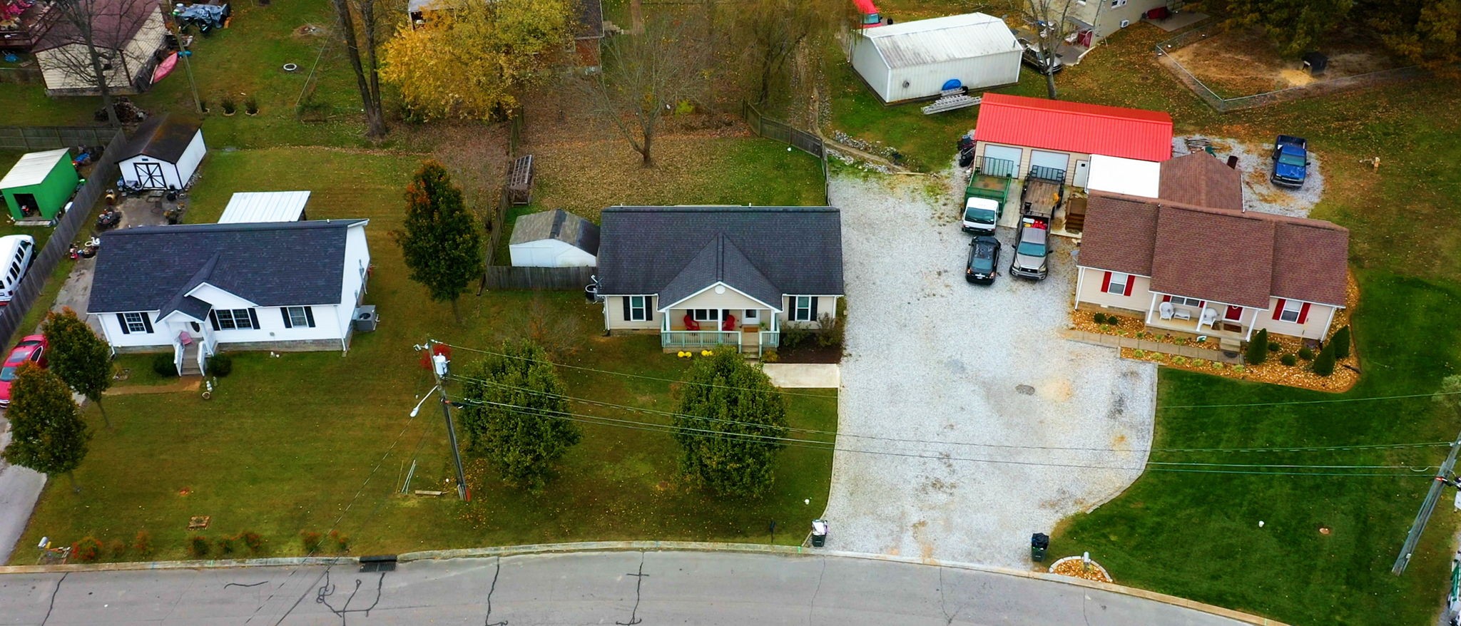 132 Ben Drive Springfield, TN 37172 - Photo 32 of 35 an aerial view of houses with yard